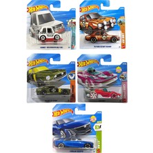 Hot Wheels 5'li Set | Regular Eski Tip ve Modern Metal Arabalar