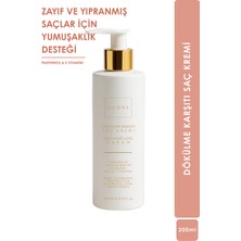 Glone Dökülme Karşıtı Saç Bakım Kremi | Zayıf ve Yıpranmış Saçlar İçin Yumuşaklık Desteği | Panthenol & E Vitamini | 200 ml