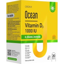 Ocean Vitamin D3 1000 Iu 20 ml