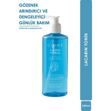 Glone Lacarin Tonik | Gözenek Arındırıcı ve Dengeleyici Bakım | Laktik Asit & Oleanolik Asit | 200 ml
