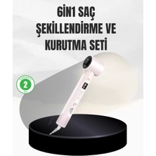 Ronanna 6 Başlıklı Hızlı Kurutma ve Bukle Şekillendirme Seti