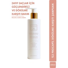 Glone %3 Procapil Dökülme Karşıtı Şampuan | Zayıf Saçlar İçin Güçlendirici Bakım | Kafein & Keratin | 250 ml