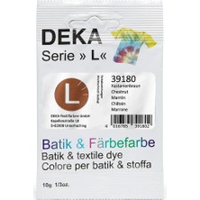 Deka Serie L Batik Boyası 10GR Kastanienbraun 80(96)