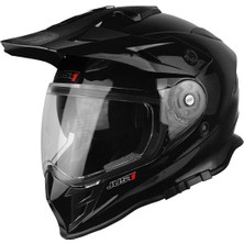 Just1 J34 Pro Kapalı Motosiklet Kaskı Siyah
