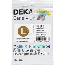 Deka Serie L Batik Boyası 10GR Modebraun 83(95)