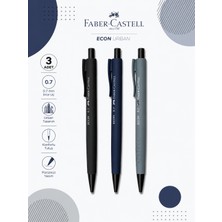 Danacı Kırtasiye Faber-Castell Econ Urban 0,7 Versatil Kalem 3 Adet Set