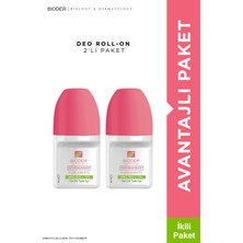 Bioder Pure & White Roll - On 2X50 ml Antiperspirant Terleme Önleyici - Kol Altı Beyazlatıcı Mucizevi Etki
