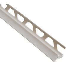 Erdo Ticaret Iç Köşe Plastik Profil 10 mm 2,70 Beyaz (10 Adet)