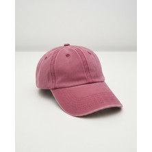 Lyra Vintage Eskitme Gül Kurusu Pamuklu Yıkamalı Unisex Kep Şapka