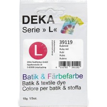 Deka Serie L Batik Boyası 10GR Rubinrot 19(76)