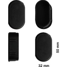 Erdo Ticaret Oval Profil Iç Tapa 32X50 mm 4 Adet