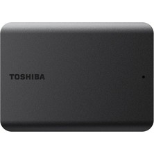 Erdo Ticaret Toshıba HDTB510EK3AA, Canvio Basic, 1tb, 2.5" USB 3.2, Taşınabilir, Harici Hdd, (Black)