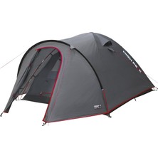 High Peak Kubbe Çadırı Nevada 3, Ön Montajlı Kamp Çadırı 3 Kişilik Iglu-Çadır, Çift Duvarlı, Su Geçirmez, Havalandırma Sistemi, Hava Şartlarına Karşı Koruma Girişi, Sivrisinek Koruması