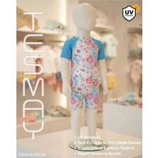 Tesmay Uv Korumalı Çocuk Tulum Mayo 2981