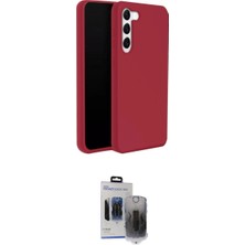 Marsilyan™- Galaxy S24 Kılıf Kozmos Yansıma Özel Seri - Siyah Vanessa Magic Hayalet Cam