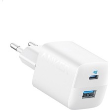 TeknoKapsül Anker 323 Usb-C Şarj Cihazı, 33W, 2 Bağlantı Noktalı, Beyaz -