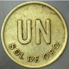 Banknoting Peru 1 Sol 1975.