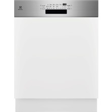 Electrolux KI82X220SX 800 Serisi 360CLEAN Pro Püskürtücülü Fleximax Plus Sepetli 14 Kişilik 9 Prog A Enerji Sınıfı -%10 Yarı Ankastre Bulaşık Makinesi