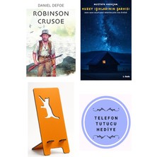 Yakamoz Yayınları Robinson Crusoe - Daniel Defoe + Kuzey Işıklarının Şarkısı + Telefon Tutucu