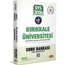 Data Yayınları Data 2026 Kırıkkale Üniversitesi Soru Bankası Karekod Çözümlü