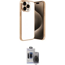 Marsilyan™- iPhone 15 Pro Max Kılıf Vadi Minimal - Siyah Vanessa Magic Hayalet Cam