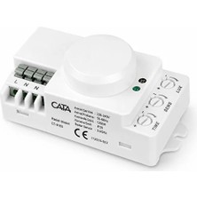 Cata Radar Sensör 360° Mikrodalga Hareket Sensörü 1200W Tavan Tipi Sensör