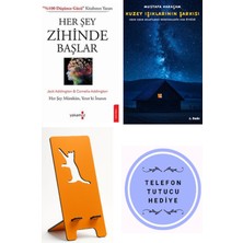 Yakamoz Yayınları Her Şey Zihinde Başlar - Jack Ensign Addington + Kuzey Işıklarının Şarkısı + Telefon Tutucu