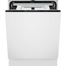 Electrolux E62LB204S 600 Serisi 360CLEAN Püskürtücülü Fleximax Çekmeceli 14 Kişilik Quickselect 8 Prog B Enerji Sınıfı Tam Ankastre Bulaşık Makinesi
