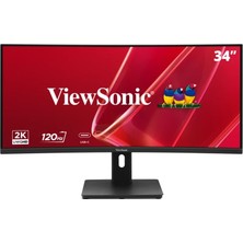 Viewsonic Vıewsonıc 34" Va VA3420C-2 VS20781 3.5ms 120HZ Hdmı-Dp Typec Kavisli Kurumsal Monitör 3440X1440