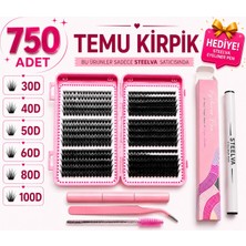 Steelva 750 Adet Kirpik Seti