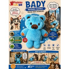 Matatabi Cats MATATABİ CATS MATAMIX | BADY Peluş Kedi Oyuncağı,Dayanıklı,Kediler İçin Eğlenceli Oyuncak(MATATABİ,CATNİP KEDİ NANESİ İÇERİR)