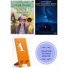 Yakamoz Yayınları Yeşilin Kızı Anne - Rüzgarlı Kavaklar - Lucy Maud Montgomery + Kuzey Işıklarının Şarkısı + Telefon Tutucu