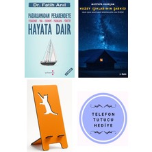 Yakamoz Yayınları Hayata Dair-Pazarlamadan Perakendeye - Fatih Anıl + Kuzey Işıklarının Şarkısı + Telefon Tutucu