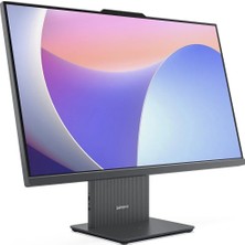 Lenovo Aıo 27" Ryzen 7 7735HS 8gb Ddr5 Ram - 512GB Nvme O/b UHD Fdos / Ideacentre F0HQ00ACTR Siyah