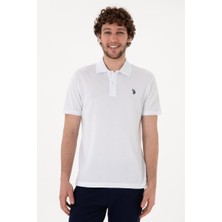 U.s. Polo Assn. GTP04IY025 Beyaz Erkek Polo Yaka T-Shirt 2084151
