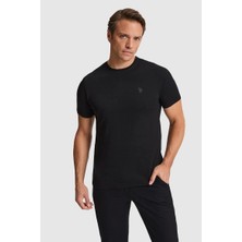 U.s. Polo Assn. GTS01IY026 Siyah Erkek T-Shirt PU-8732
