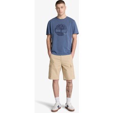 Timberland Poplin Cargo Erkek Bej Şort.-