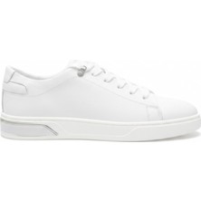 By Barretti Beyaz Üst Metal Bağcık Sneaker