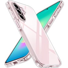 M.TK Moveteck Samsung Galaxy A27 Kılıf Kamera Çıkıntılı Korumalı Yumuşak Şeffaf Silikon Renksiz Kapak