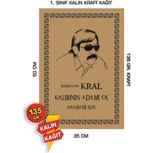 Hasyüncü Ofset Matbaacılık 35X50 135 Gr. Kraft Kağıt Oto Paspası Gözlük 100 Adet
