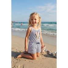 Rüzmus Minnie Mouse Çizgili Tulum