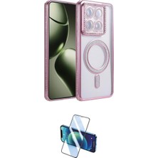 Marsilyan™- Mi 14T Pro Kılıf Zirve Doku Prime - Siyah 3D Antistatik Cam Ekran Koruyucu