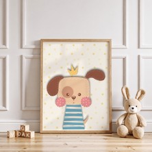 Luxor Pixels (Çerçevesiz) Sevimli Hayvanlar Köpek Çocuk Odası Poster