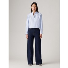 Levi's Ribcage Wide Leg Tr Shaded Vıew Kadın Lacivert Jean Kot Pantolon 003VD-0001