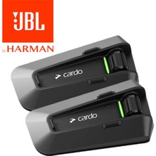 Cardo Packtalk Edge Duo Jbl Bluetooth ve Intercom (Ikili Paket)