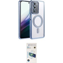 Marsilyan™- Redmi 15 4g Kılıf Zirve Doku Prime - Siyah 3D Antistatik Cam Ekran Koruyucu