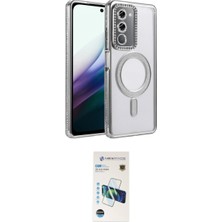 Marsilyan™- Redmi 15 4g Kılıf Zirve Doku Prime - Siyah 3D Antistatik Cam Ekran Koruyucu