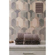 Seritaine 6'lı Işıl Premium El Havlusu 33X33CM - Açık Mavi %100 Pamuk - 600 Gr/m2