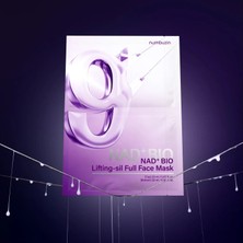 Numbuzin No.9+ Nad+ Bio Lifting Full Face Mask (1 Adet) - Peptid ve Kolajen Destekli Iki Parçalı Yüz Şekillendirici Maske + Lifting Band