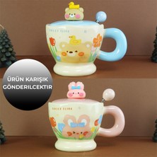 Giftmoda Tatlı Zaman Ayıcık Kahve Kupası BM-2367